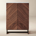 Suspend Wood Entryway Cabinet