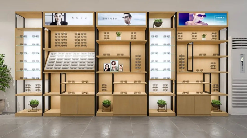 Custom Eyewear Display Cabinet - Mascustom