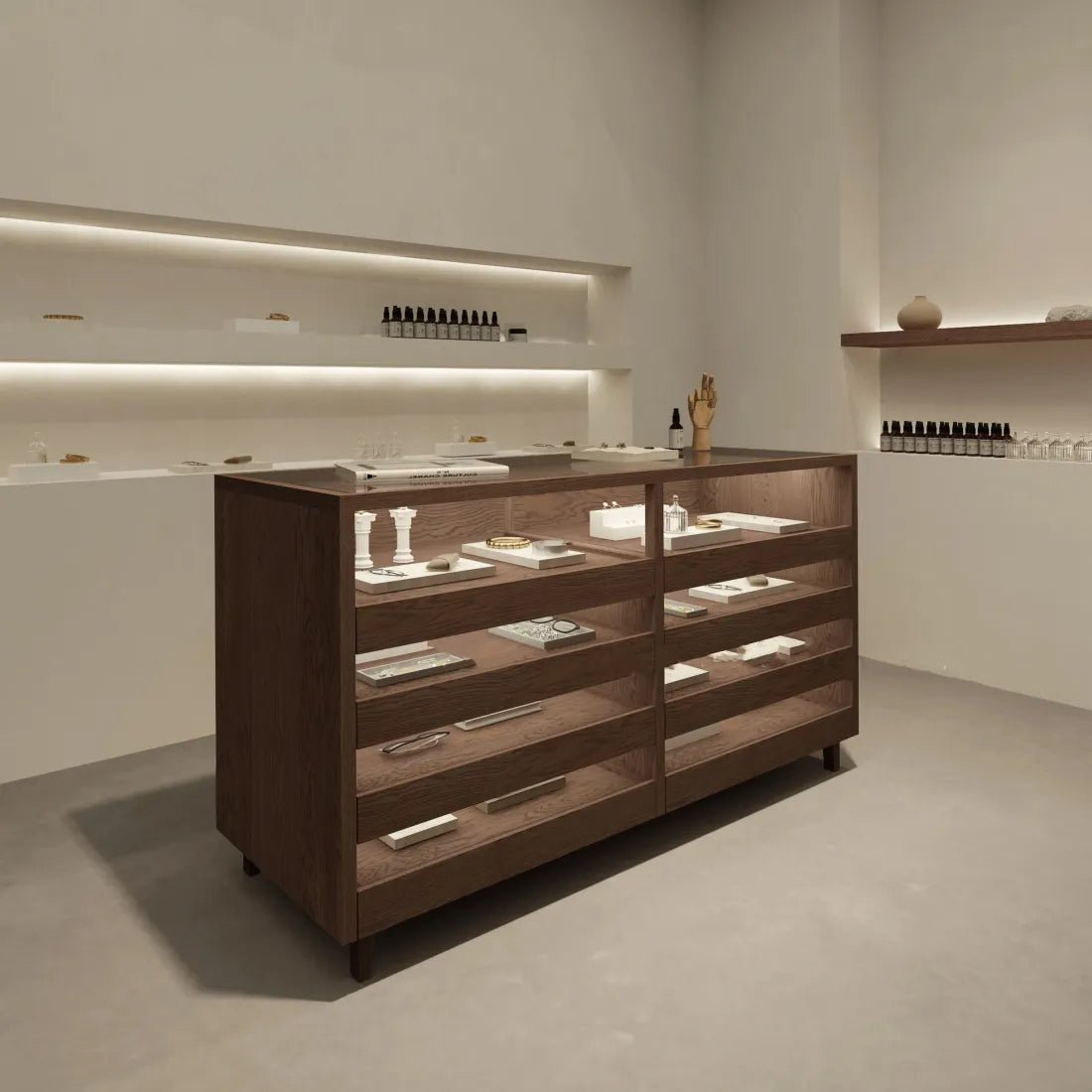 Custom Eyewear Display Cabinet - Mascustom