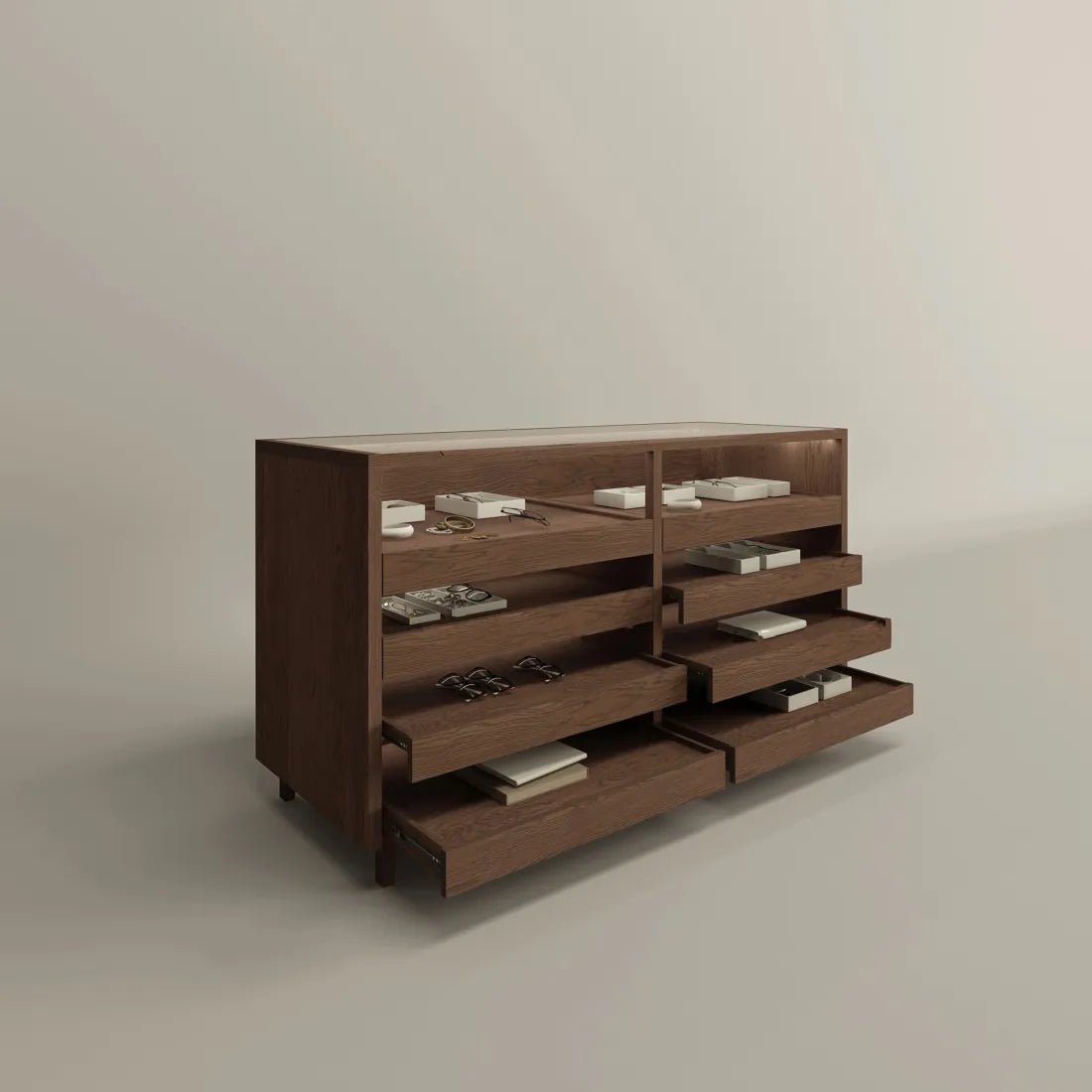 Custom Eyewear Display Cabinet - Mascustom