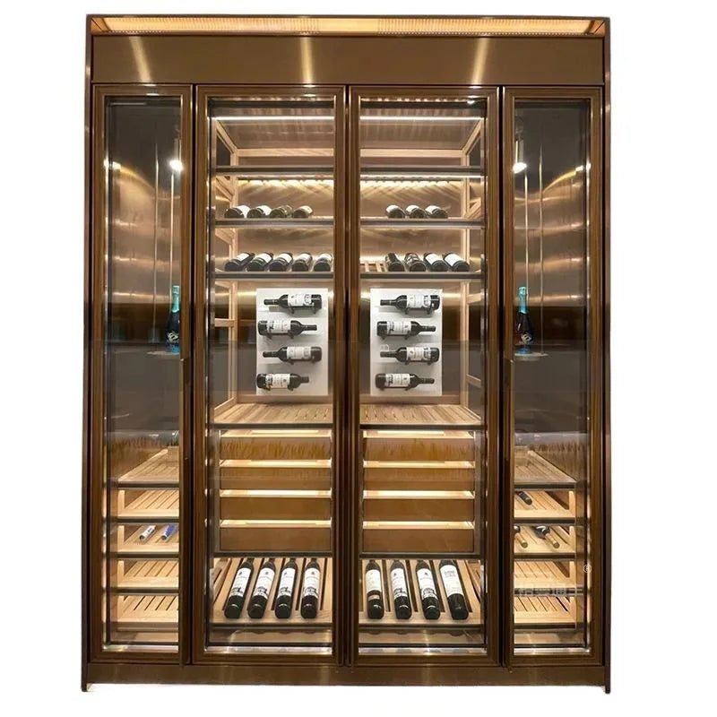 Mas Custom Luxury Climate-Controlled Wine Cabinet