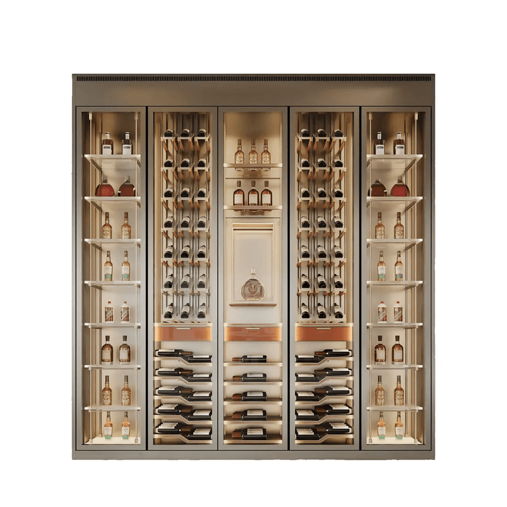 Mas Custom Luxury Climate-Controlled Wine Cabinet