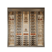 Custom Luxury Climate - Controlled Wine Cabinet - Mascustom