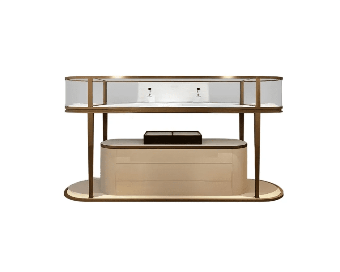 Custom Luxury Jewelry Display Cabinet - Mascustom