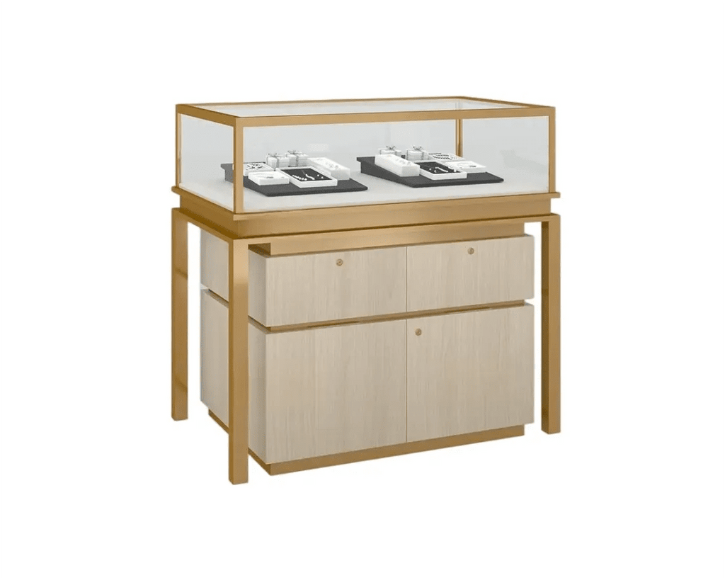 Custom Luxury Jewelry Display Cabinet - Mascustom