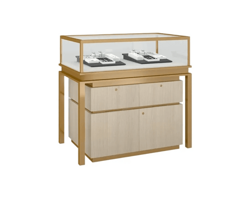 Custom Luxury Jewelry Display Cabinet - Mascustom