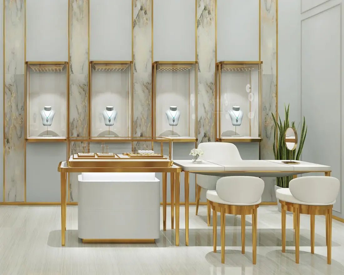 Custom Luxury Jewelry Display Cabinet - Mascustom