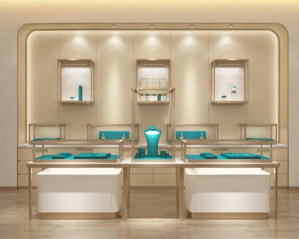 Custom Luxury Jewelry Display Cabinet - Mascustom