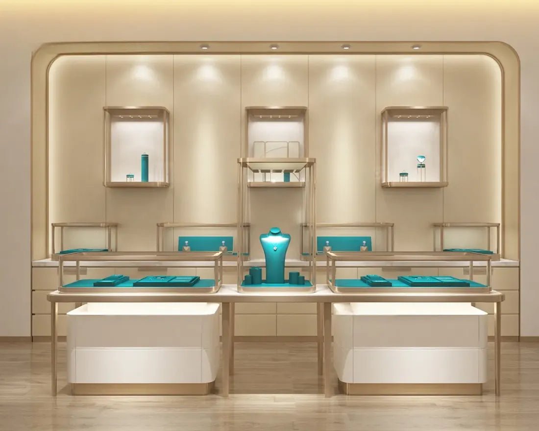 Custom Luxury Jewelry Display Cabinet - Mascustom