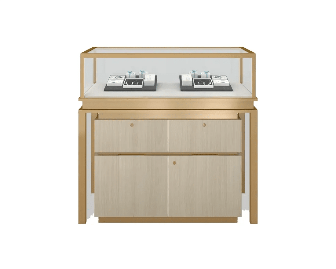 Custom Luxury Jewelry Display Cabinet - Mascustom