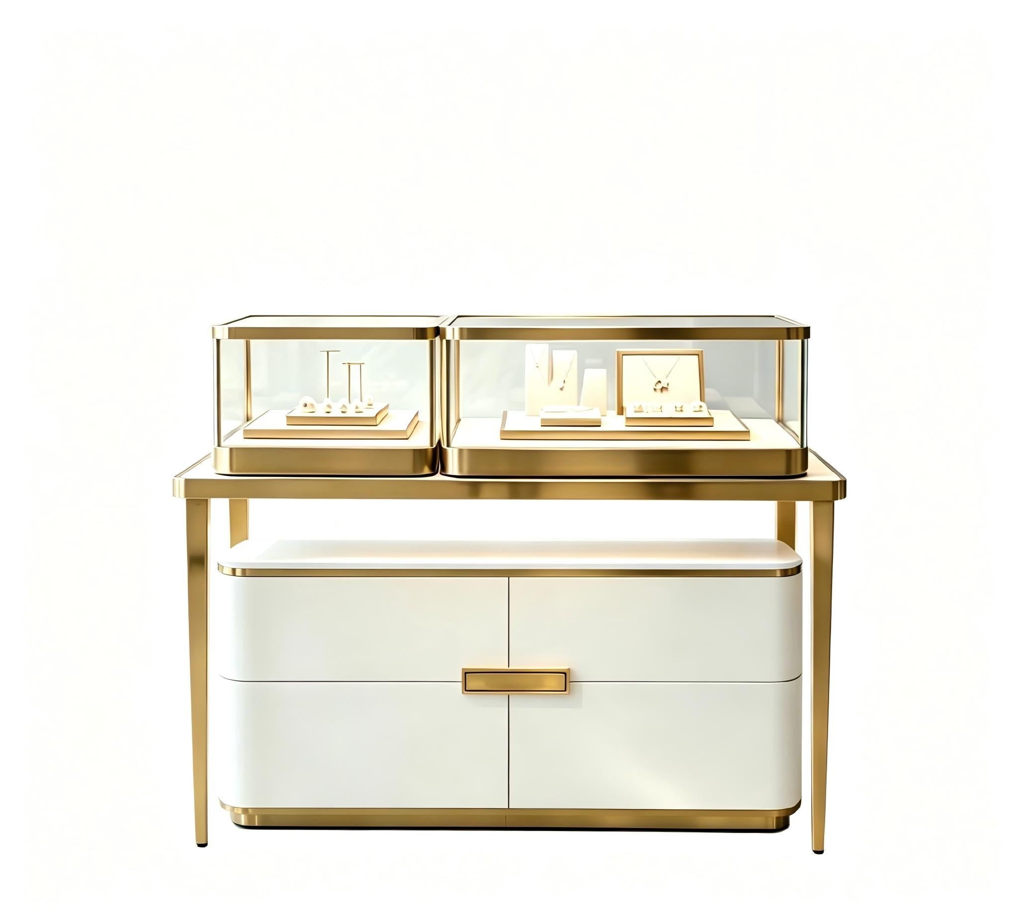 Custom Luxury Jewelry Display Cabinet - Mascustom