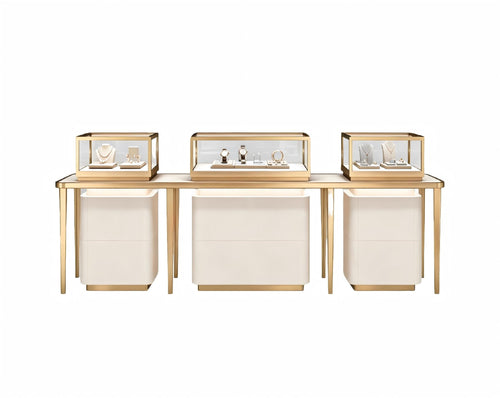 Custom Luxury Jewelry Display Cabinet - Mascustom