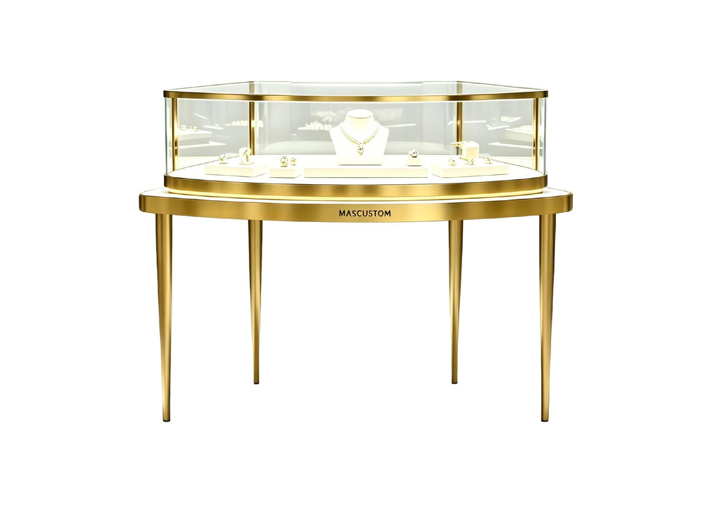 Custom Luxury Jewelry Display Cabinet - Mascustom