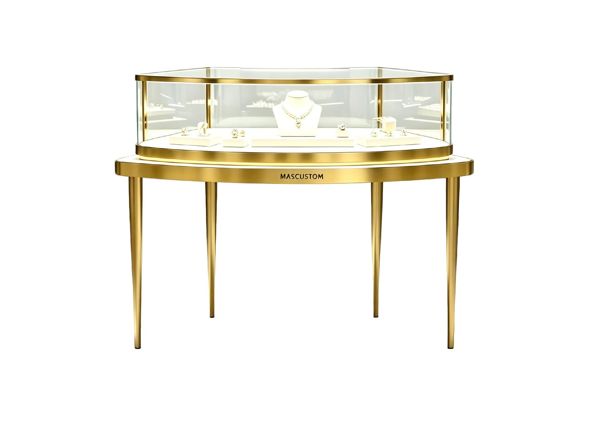 Custom Luxury Jewelry Display Cabinet - Mascustom