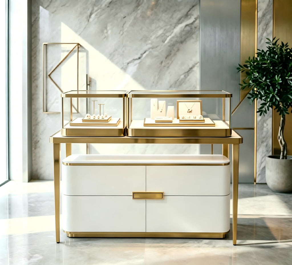 Custom Luxury Jewelry Display Cabinet - Mascustom