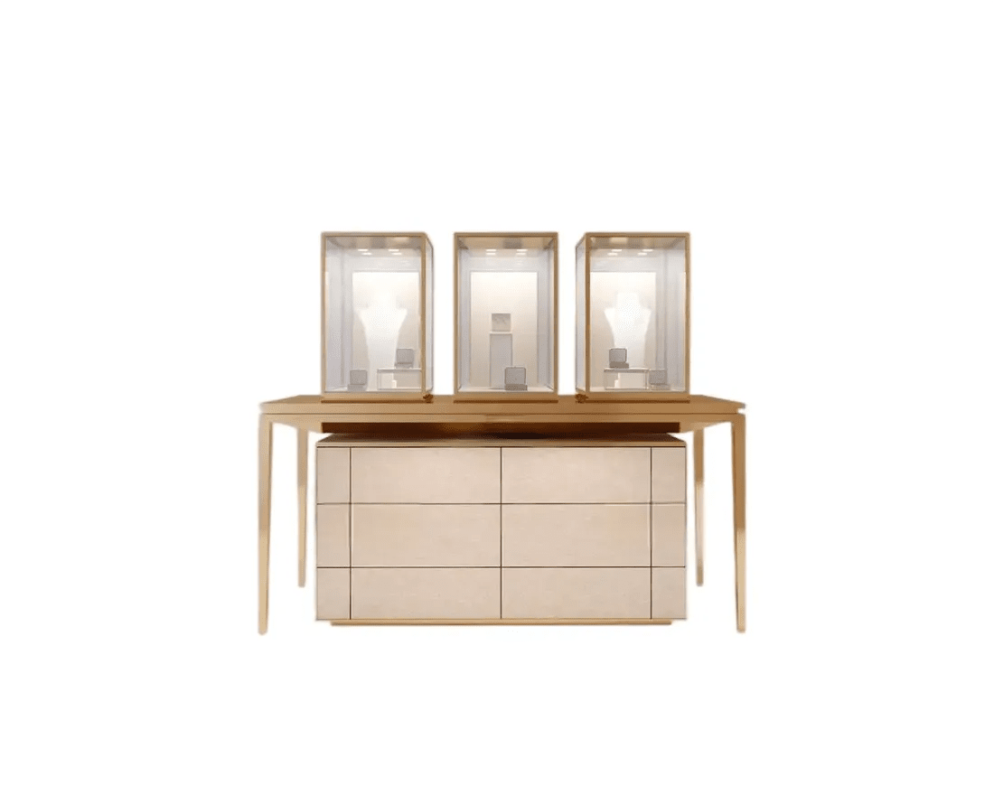 Custom Luxury Jewelry Display Cabinet - Mascustom