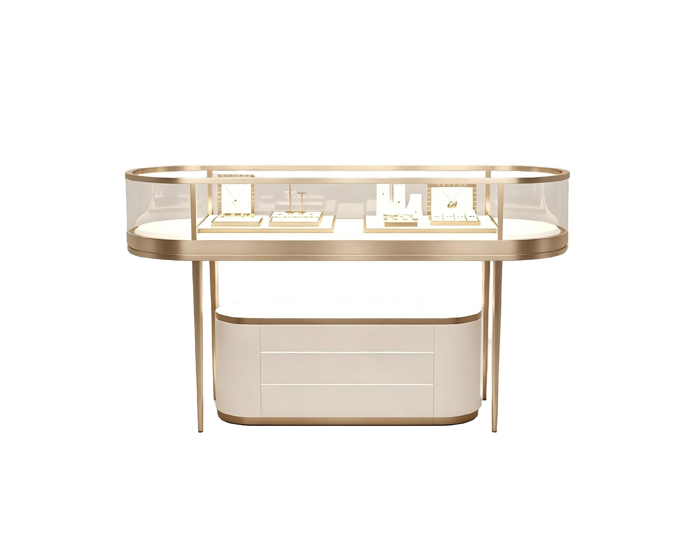 Custom Luxury Jewelry Display Cabinet - Mascustom