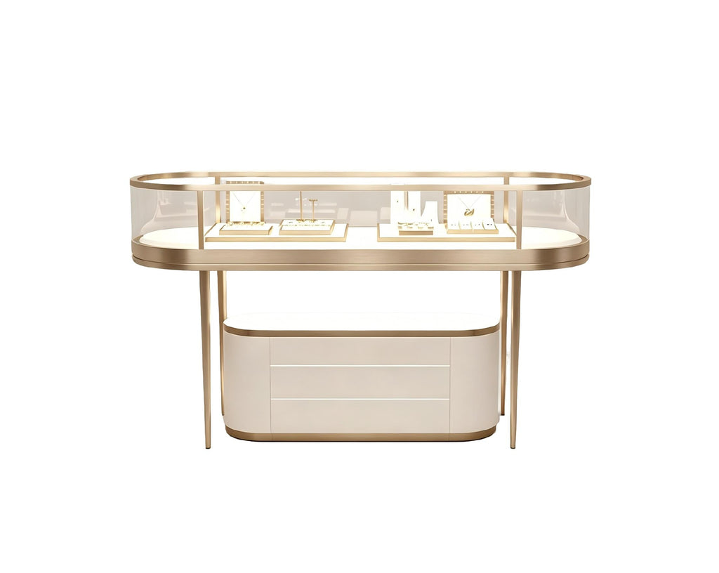 Custom Luxury Jewelry Display Cabinet - Mascustom