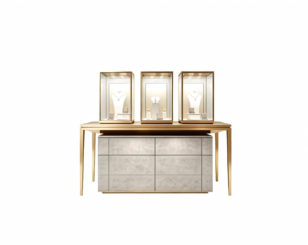 Custom Luxury Jewelry Display Cabinet - Mascustom