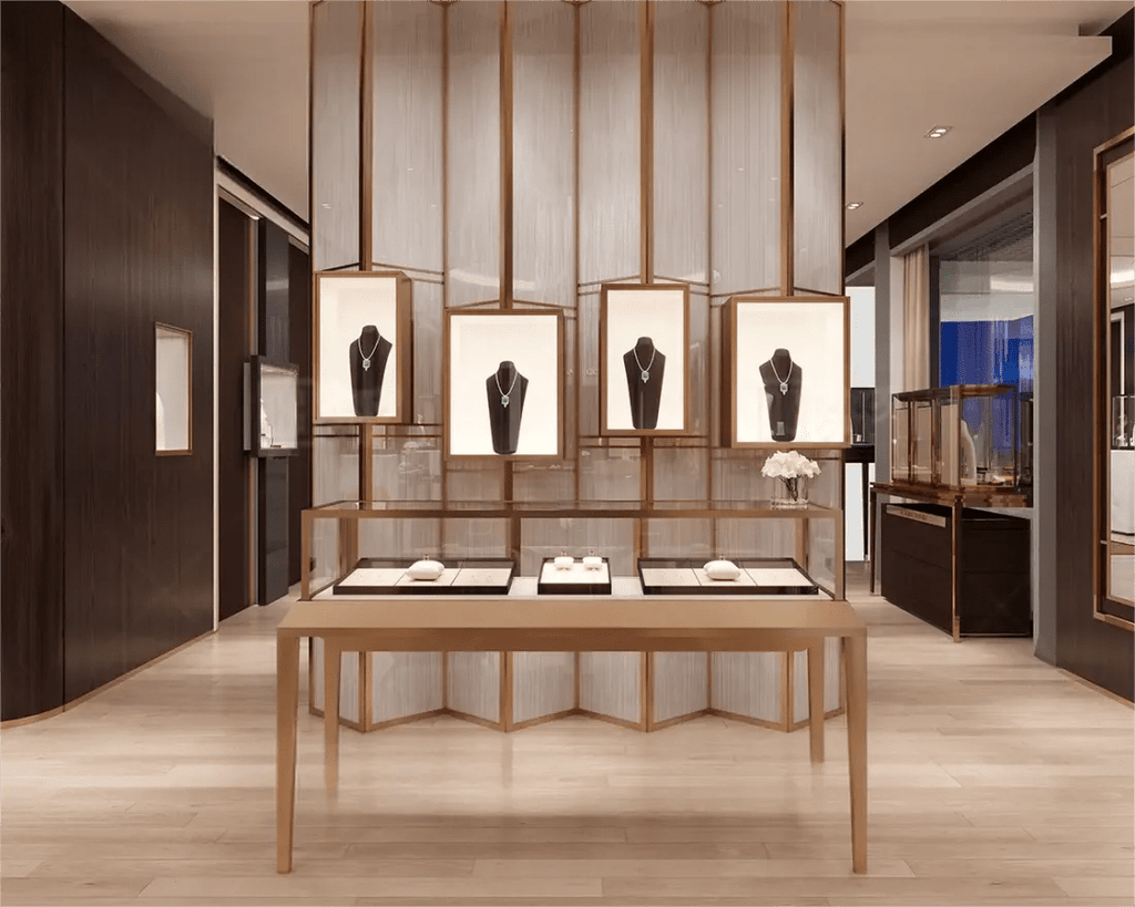 Custom Luxury Jewelry Display Cabinet - Mascustom