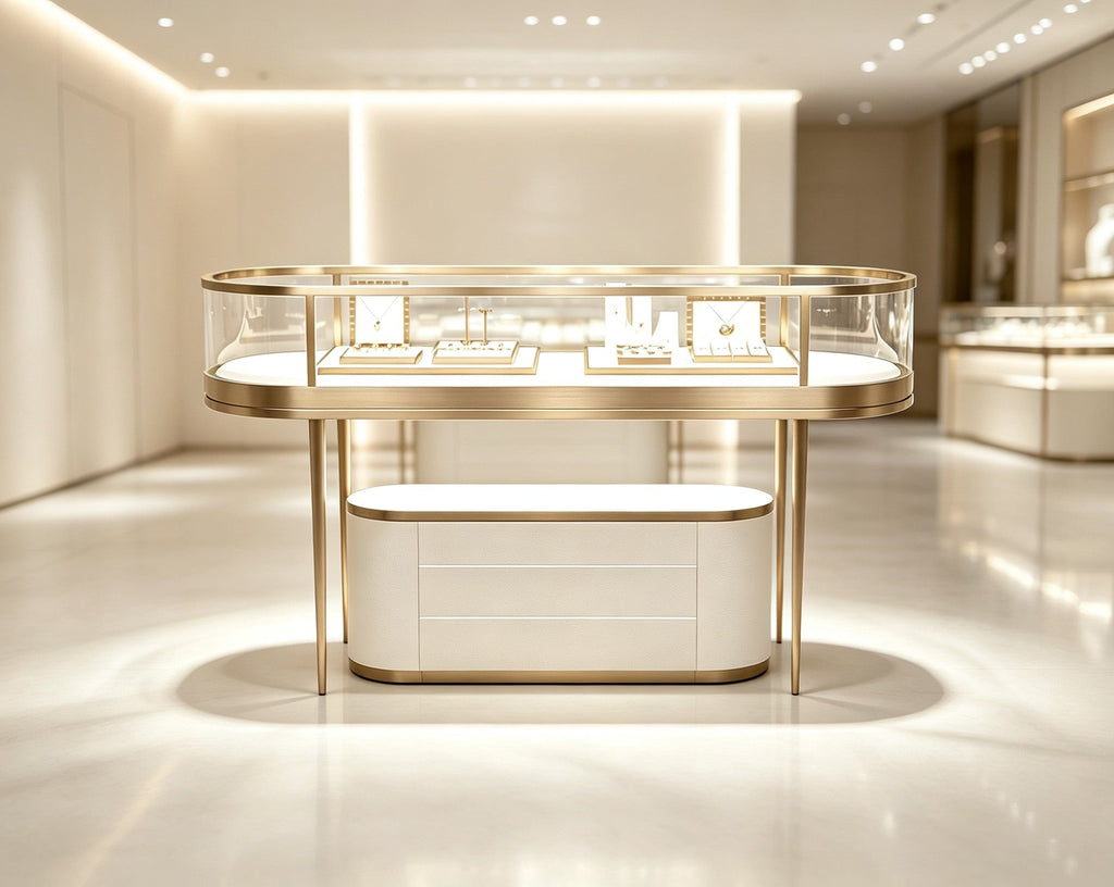 Custom Luxury Jewelry Display Cabinet - Mascustom