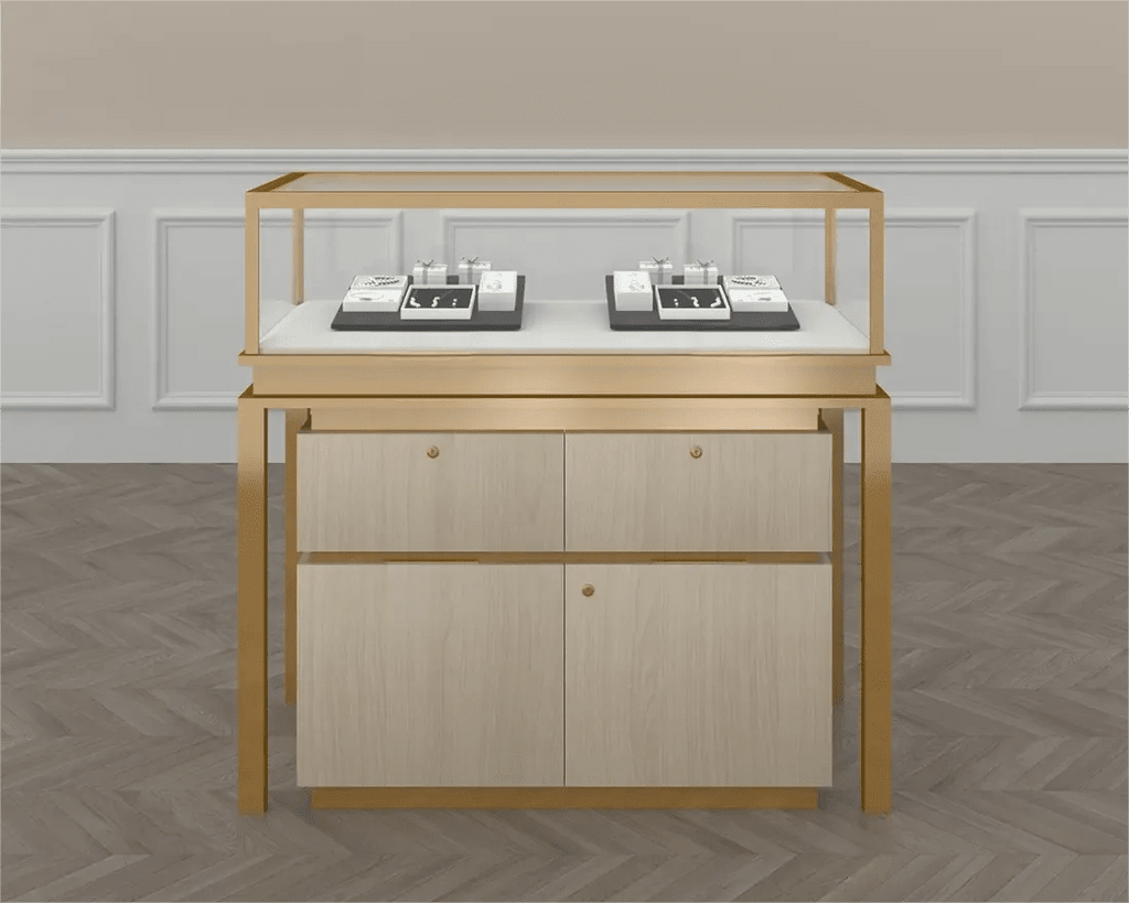 Custom Luxury Jewelry Display Cabinet - Mascustom