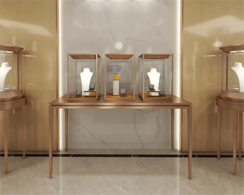 Custom Luxury Jewelry Display Cabinet - Mascustom