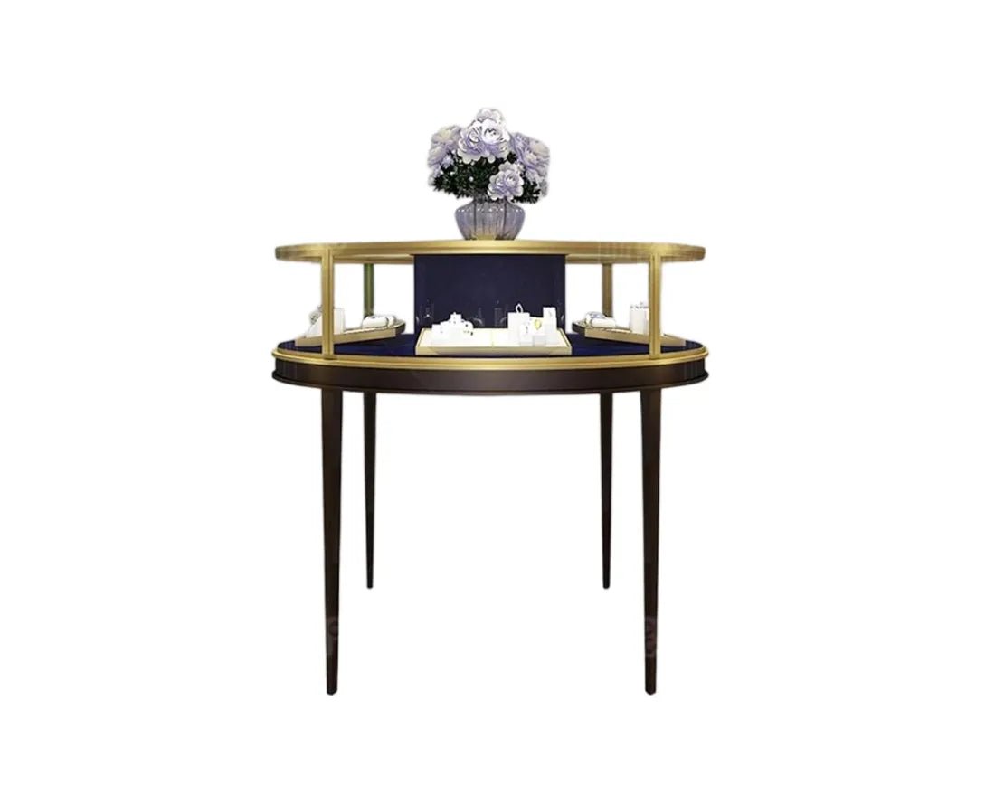 Custom Luxury Jewelry Island Showcase - Mascustom