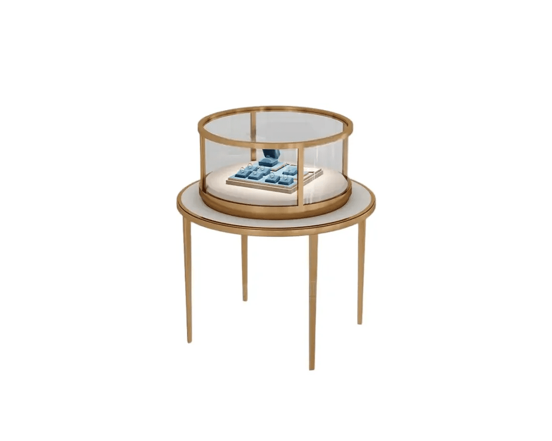 Custom Luxury Jewelry Island Showcase - Mascustom