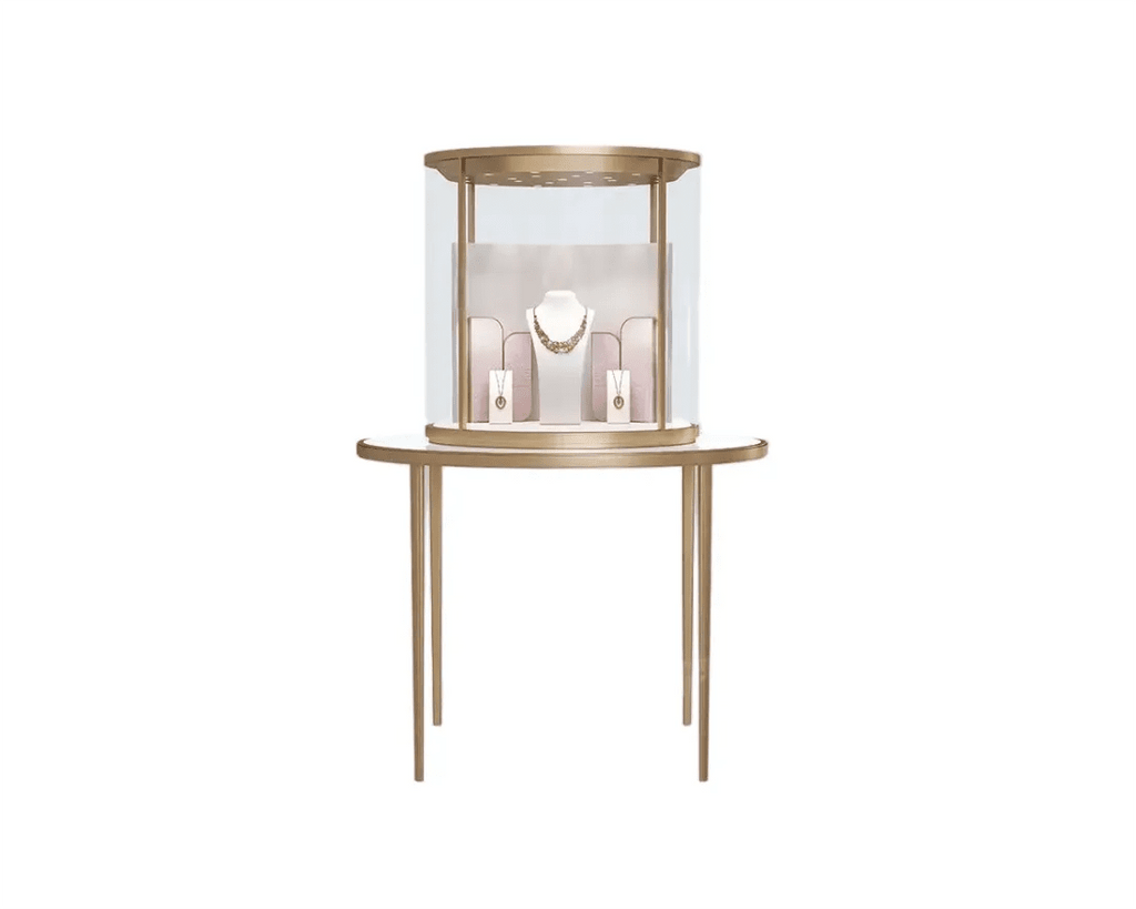 Custom Luxury Jewelry Island Showcase - Mascustom