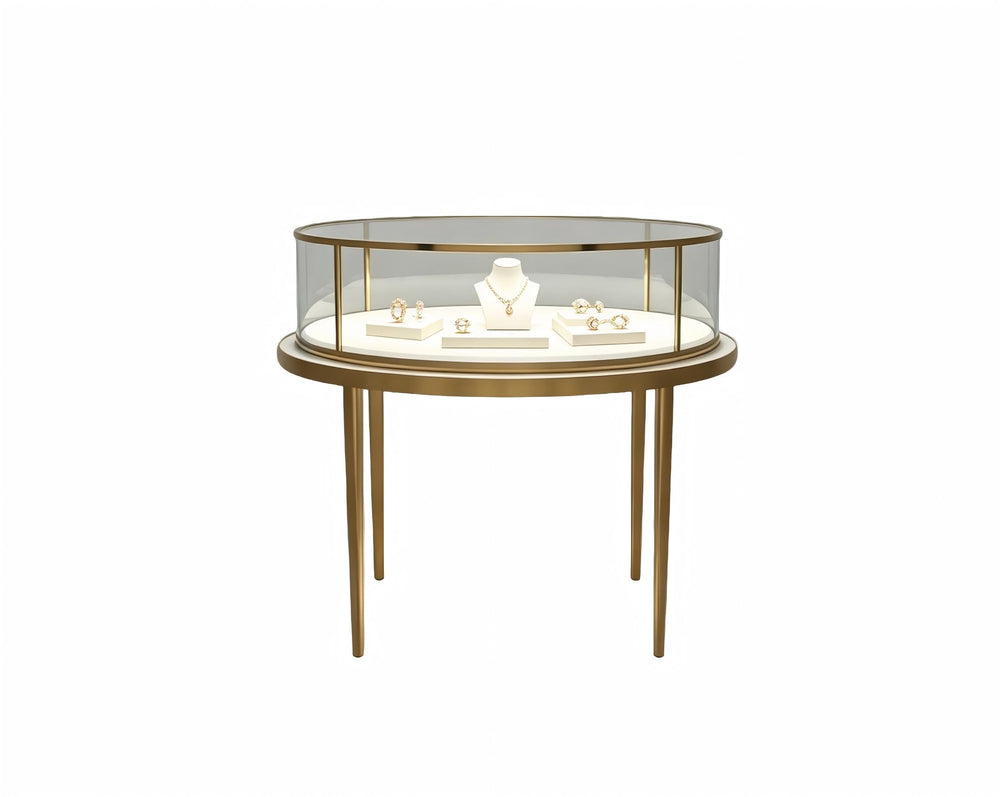 Custom Luxury Jewelry Island Showcase