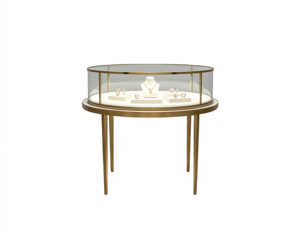 Custom Luxury Jewelry Island Showcase - Mascustom