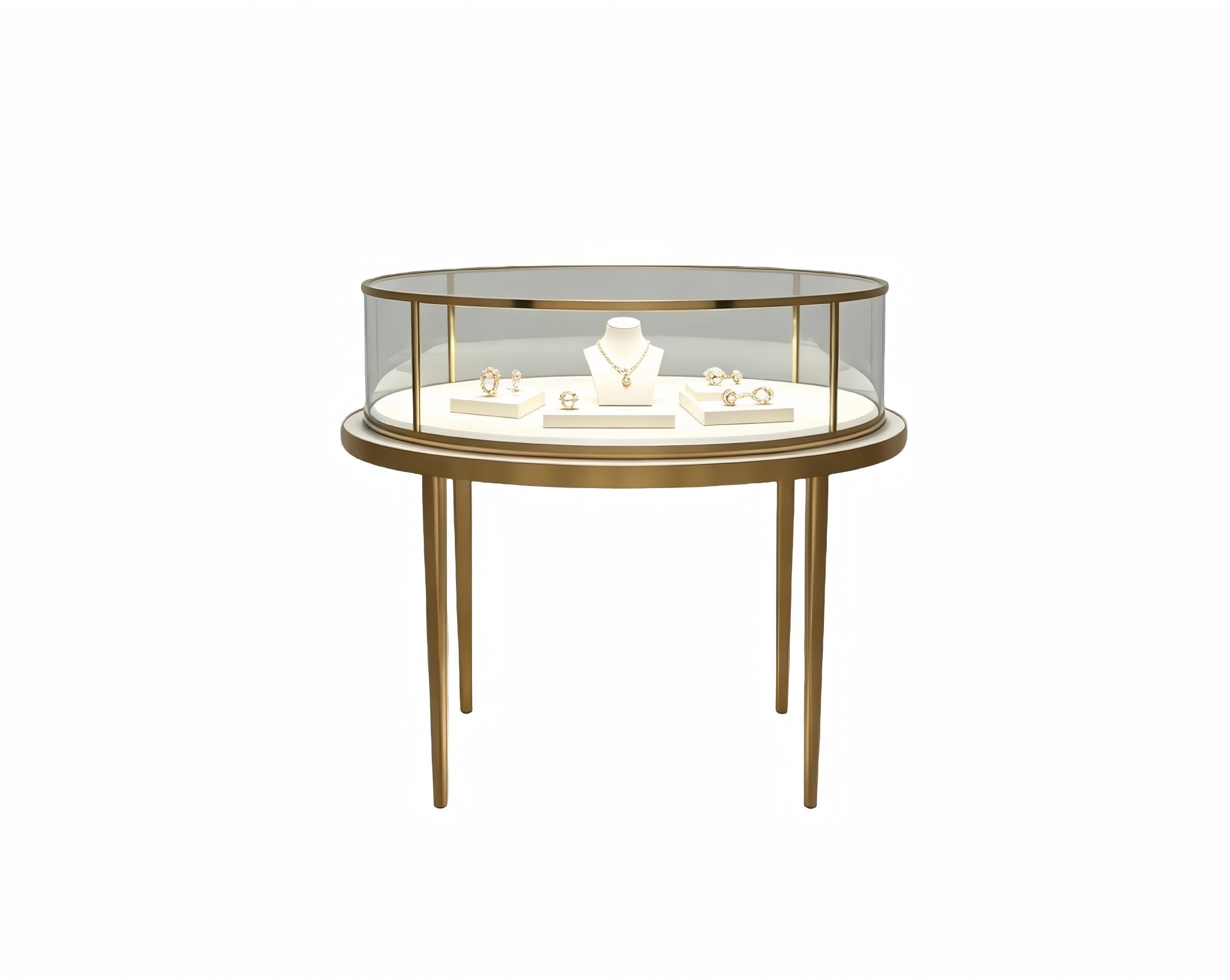 Custom Luxury Jewelry Island Showcase - Mascustom