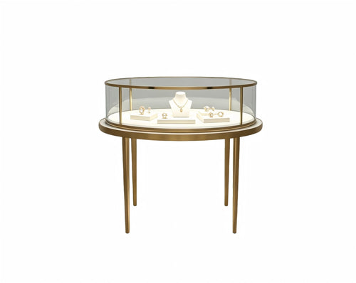 Custom Luxury Jewelry Island Showcase - Mascustom
