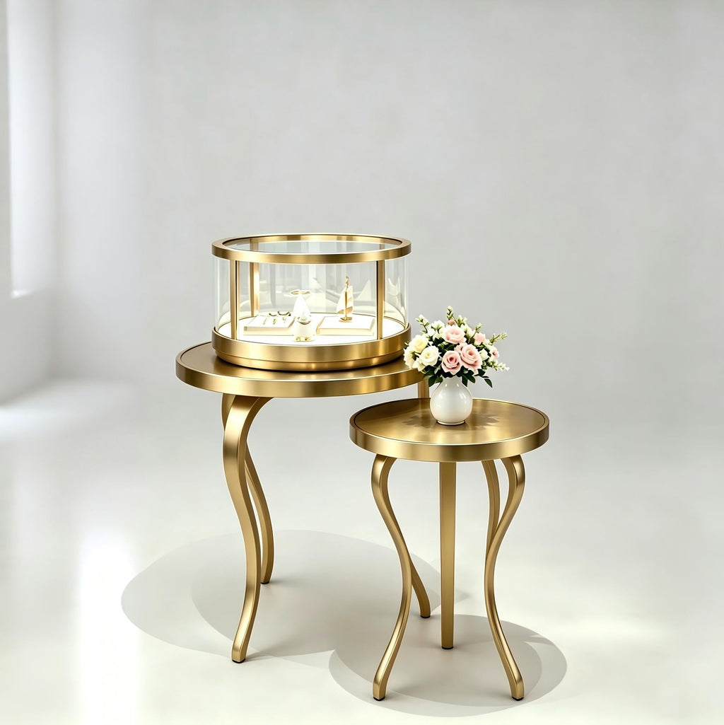 Custom Luxury Jewelry Island Showcase - Mascustom