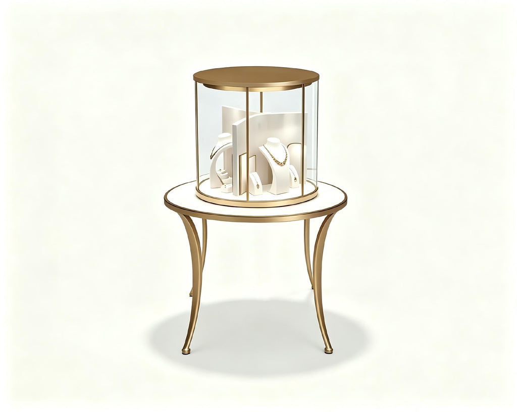 Custom Luxury Jewelry Island Showcase - Mascustom