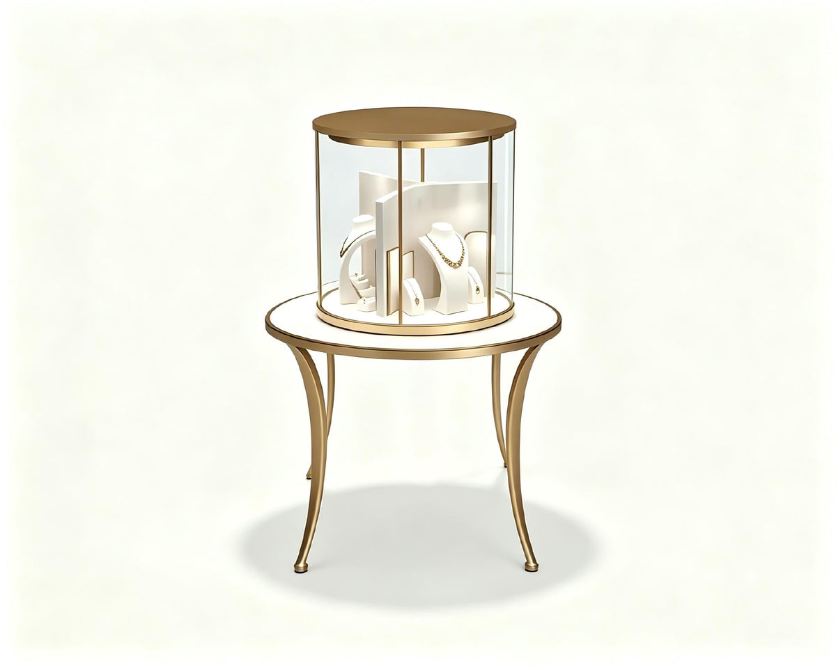 Custom Luxury Jewelry Island Showcase - Mascustom