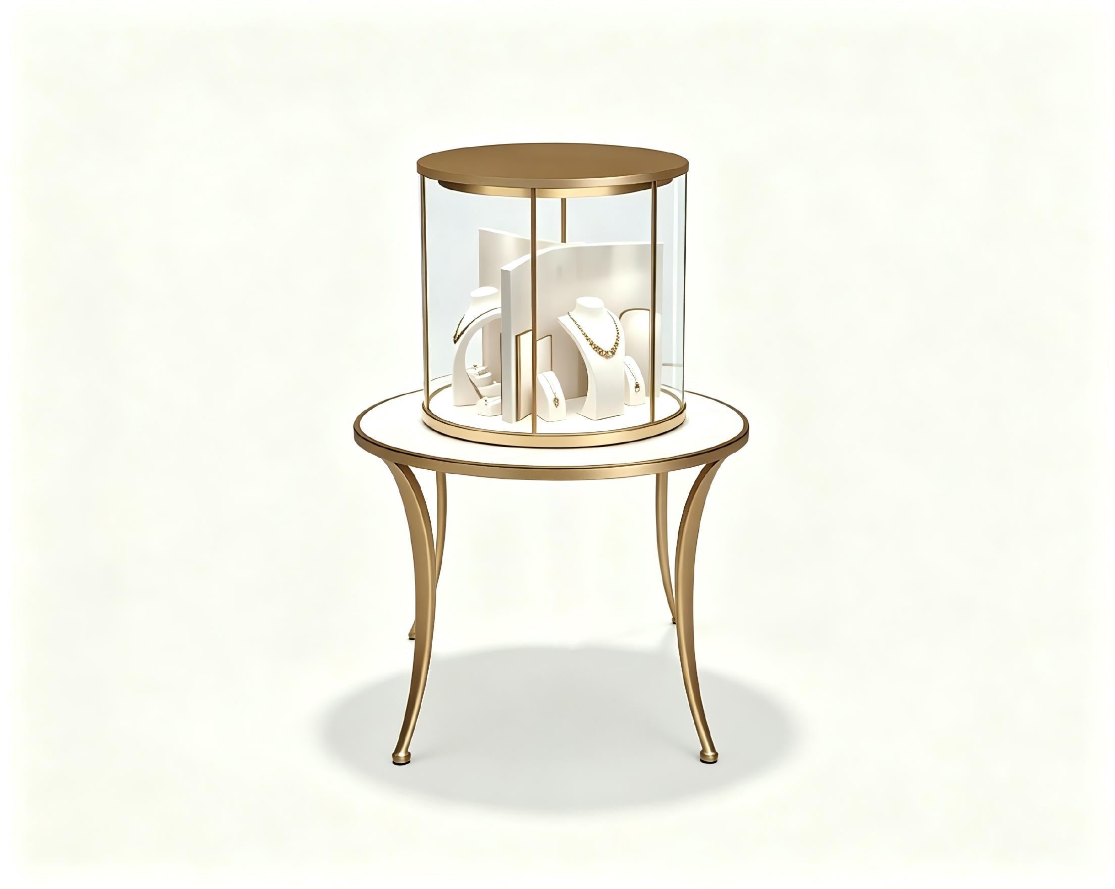Custom Luxury Jewelry Island Showcase - Mascustom