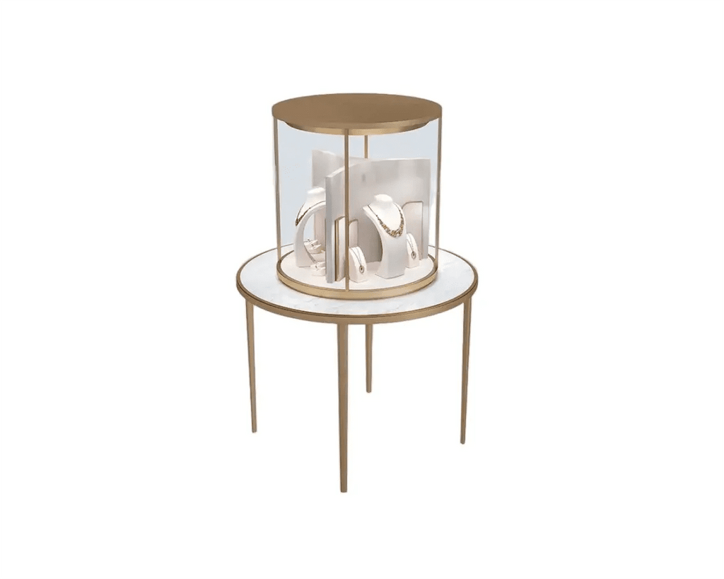Custom Luxury Jewelry Island Showcase - Mascustom