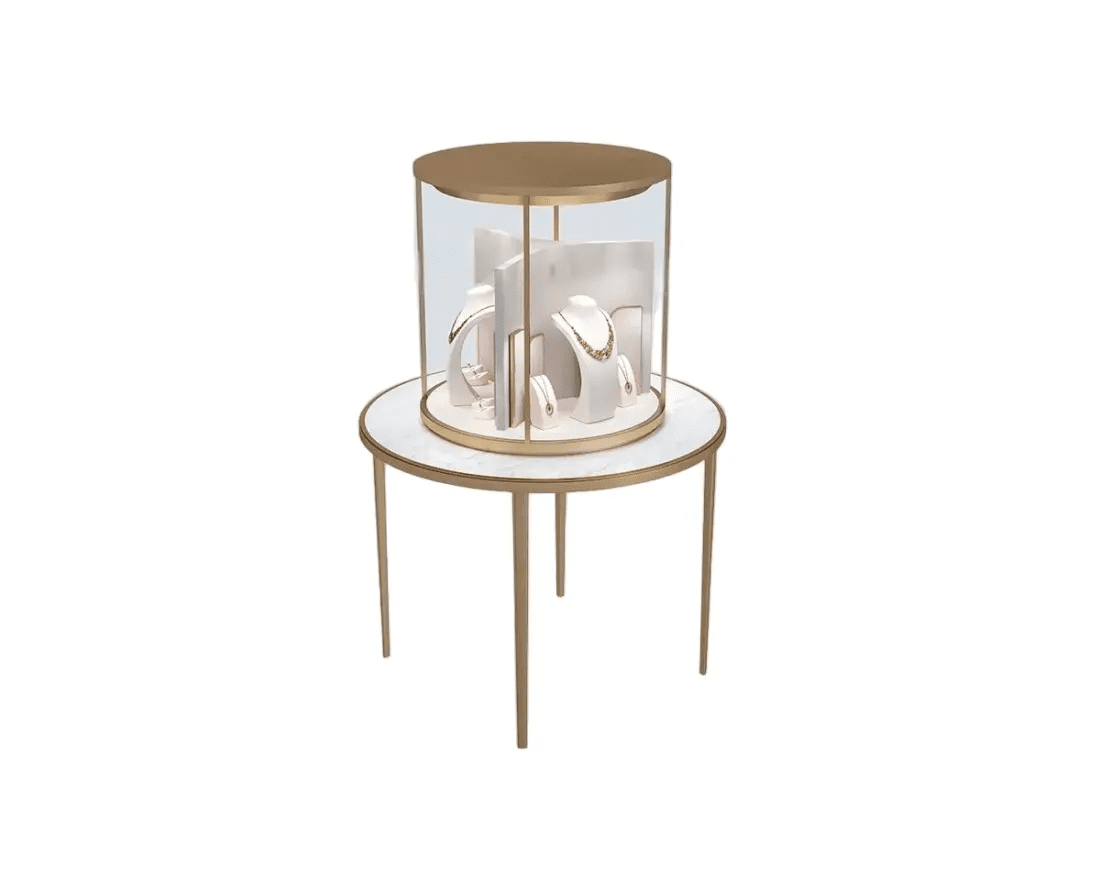 Custom Luxury Jewelry Island Showcase - Mascustom