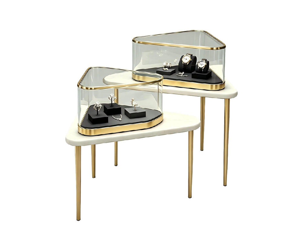 Custom Luxury Jewelry Island Showcase