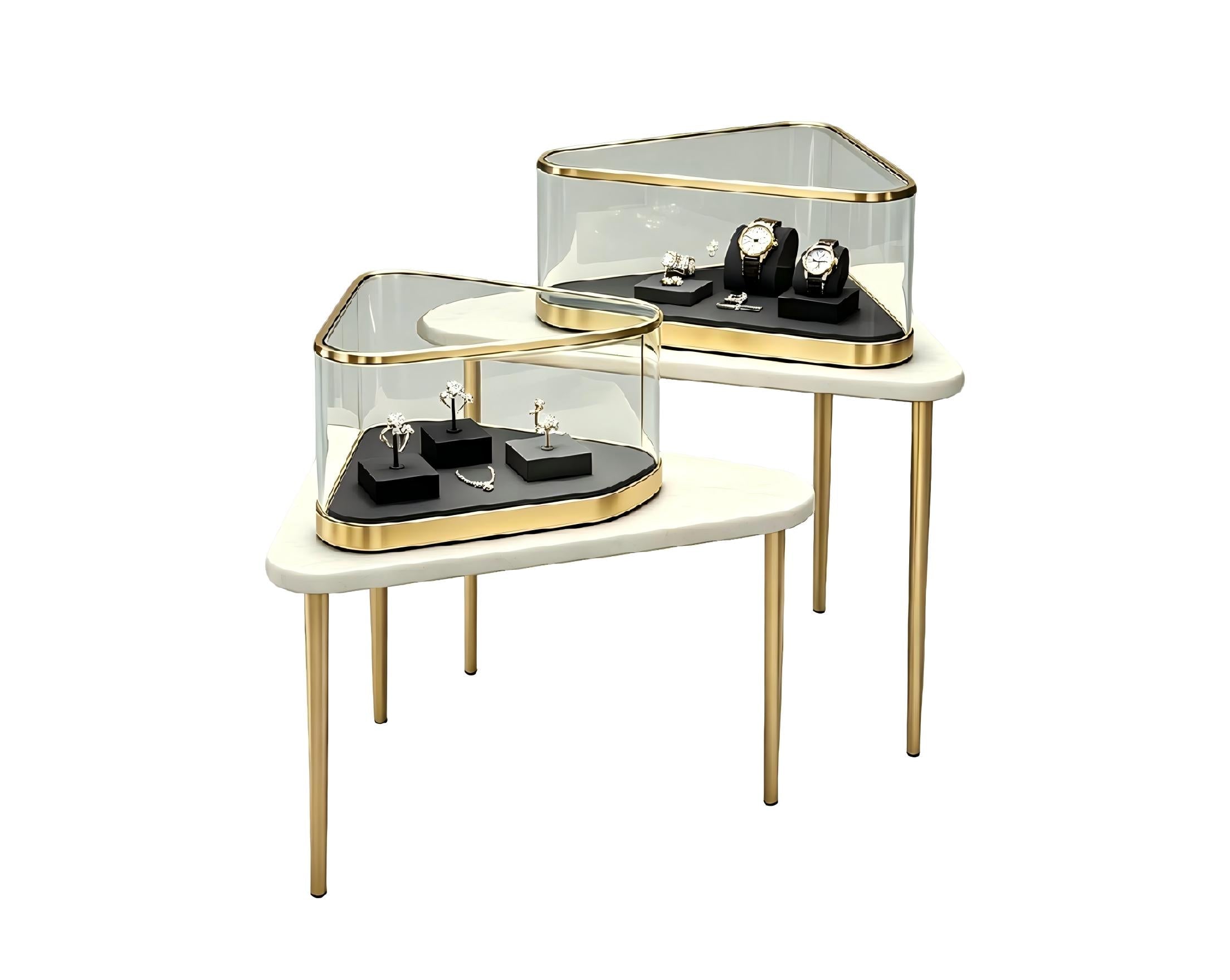 Custom Luxury Jewelry Island Showcase - Mascustom