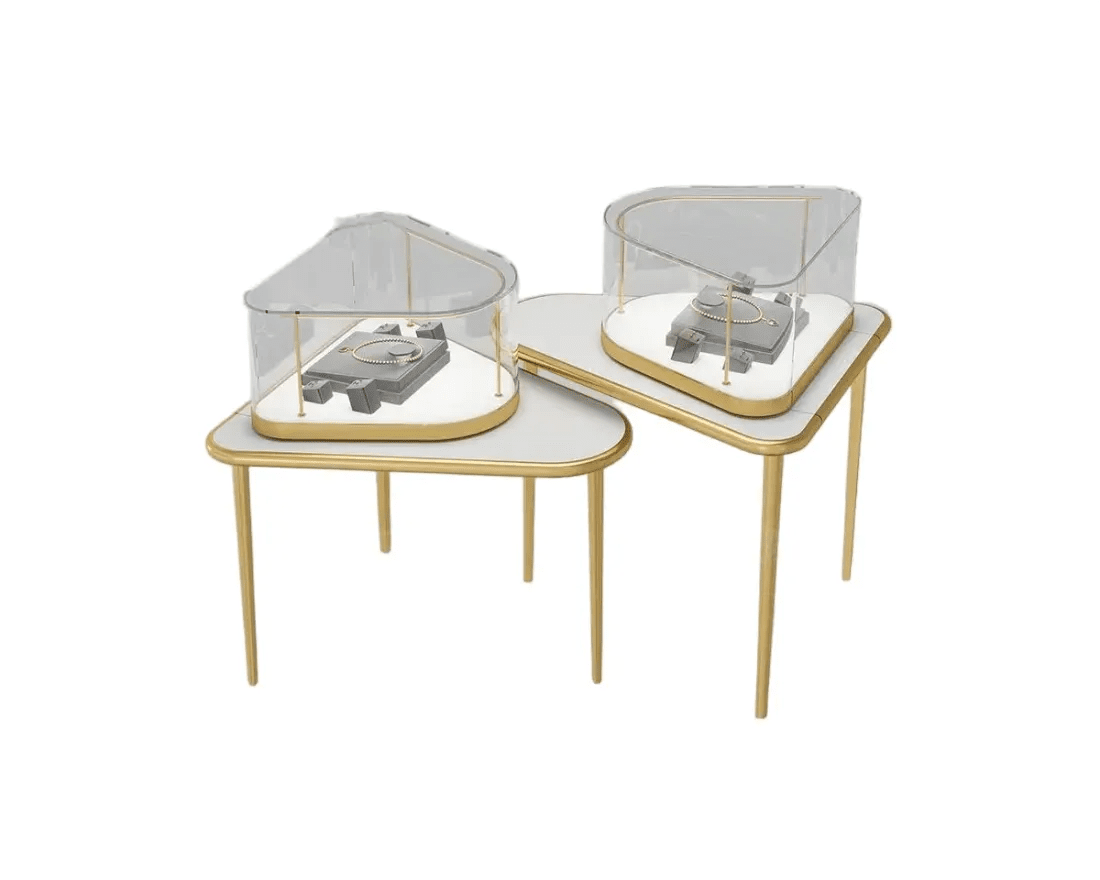 Custom Luxury Jewelry Island Showcase - Mascustom