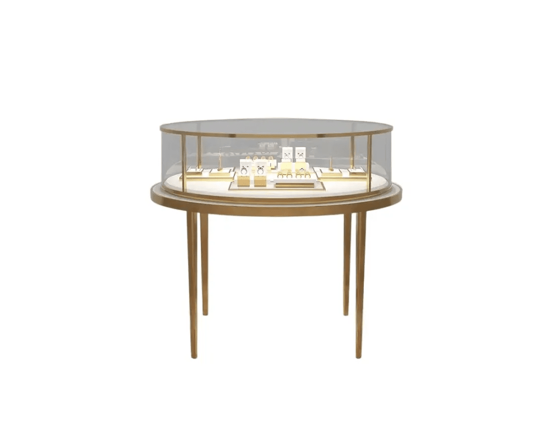 Custom Luxury Jewelry Island Showcase - Mascustom