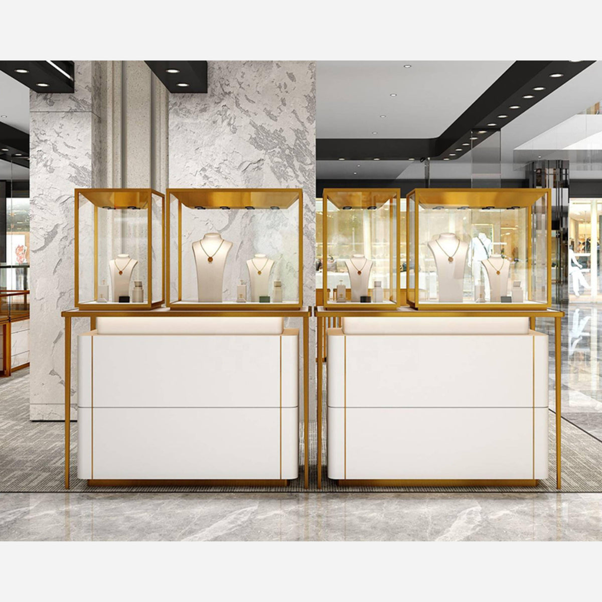 High - end boutique showcase for jewelry - Mascustom