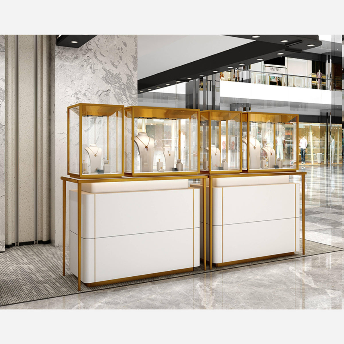 High - end boutique showcase for jewelry - Mascustom