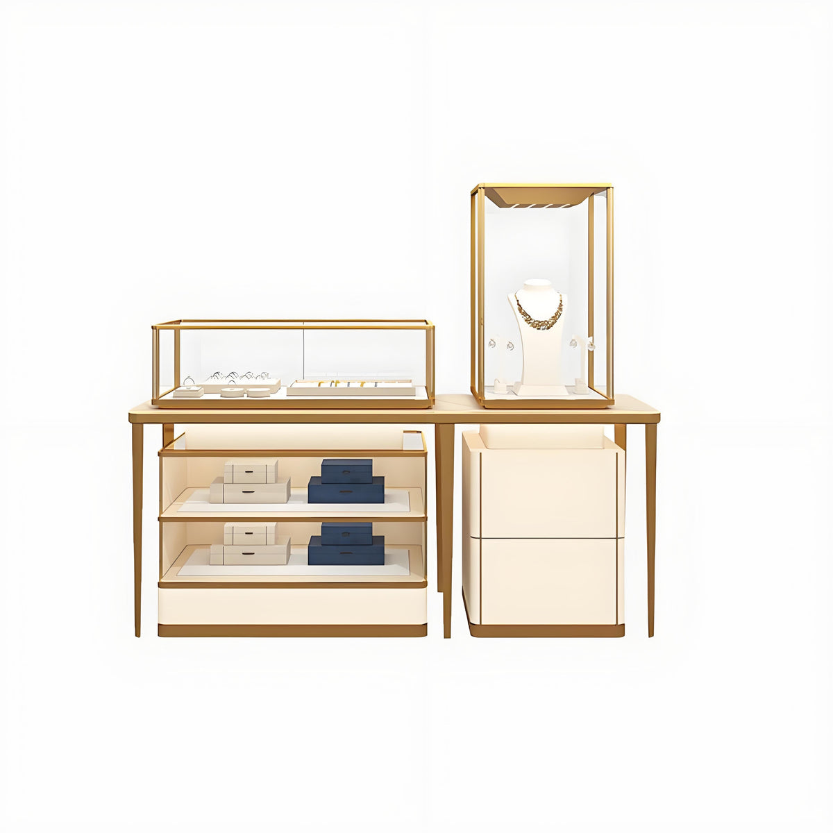 High - end jewelry showcase display - Mascustom