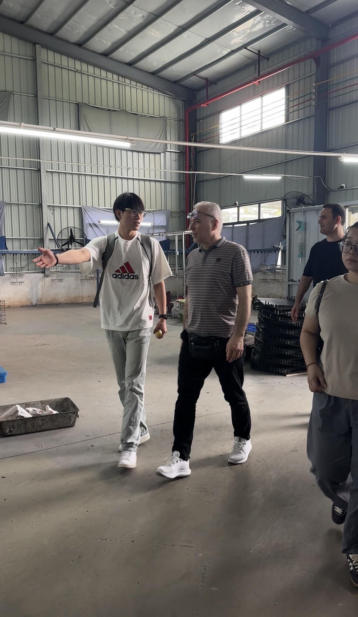 Mascustom project meeting and factory visit planning