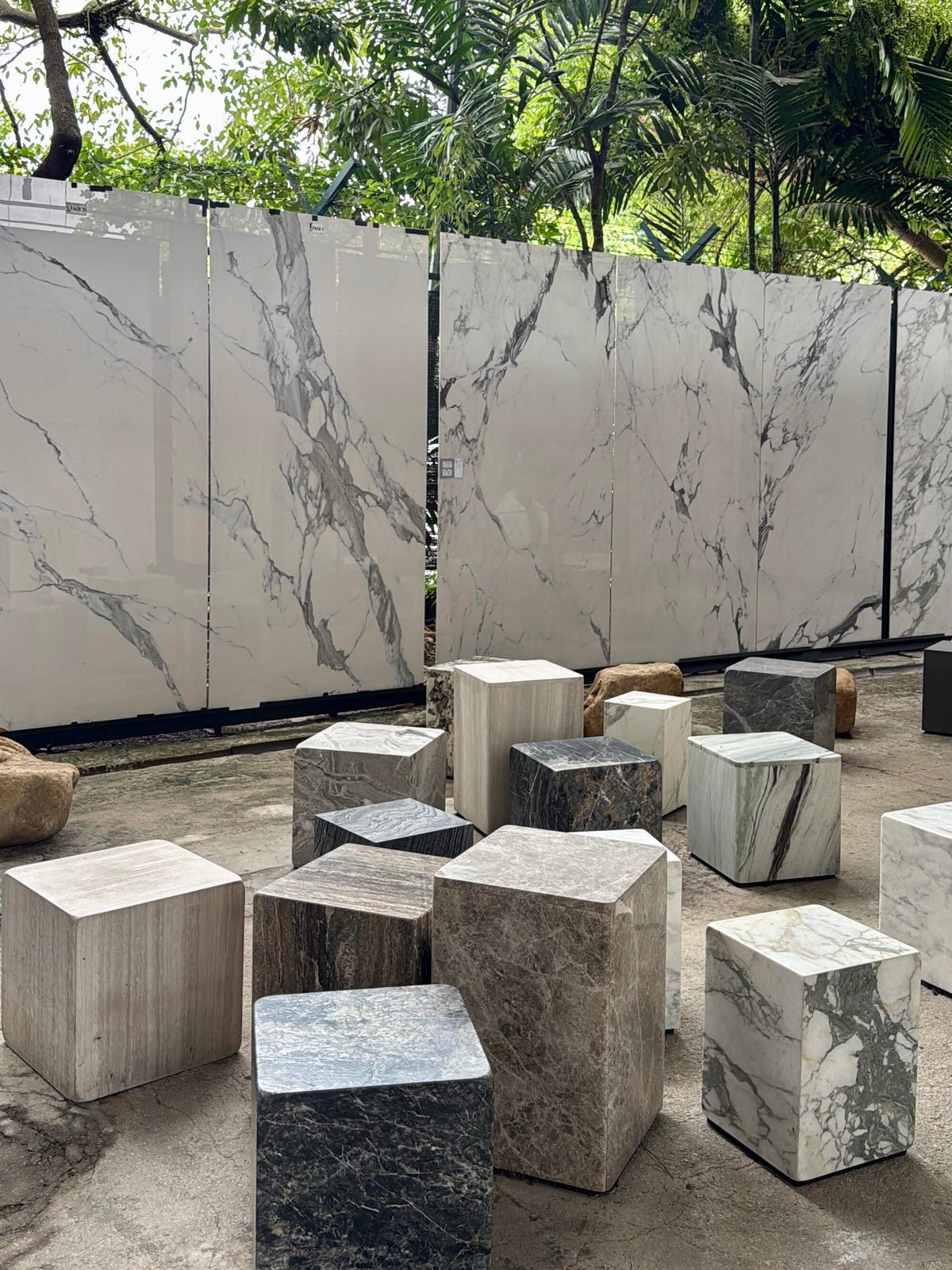 Material samples for quality approval