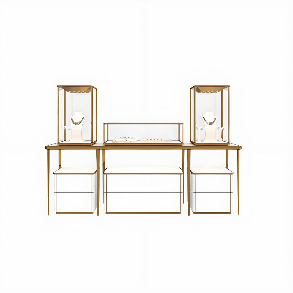 Luxury Jewelry Display Cabinet Custom